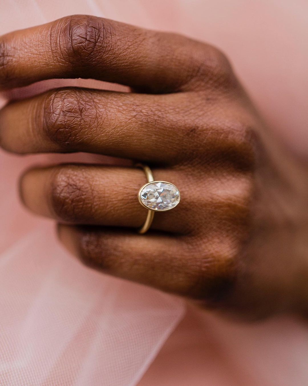 3.00 CT Oval Cut Lab Grown Diamond Engagement Ring 18K Gold Ring Vintage Ring Wedding Gift Ring Anniversary Gift For Her