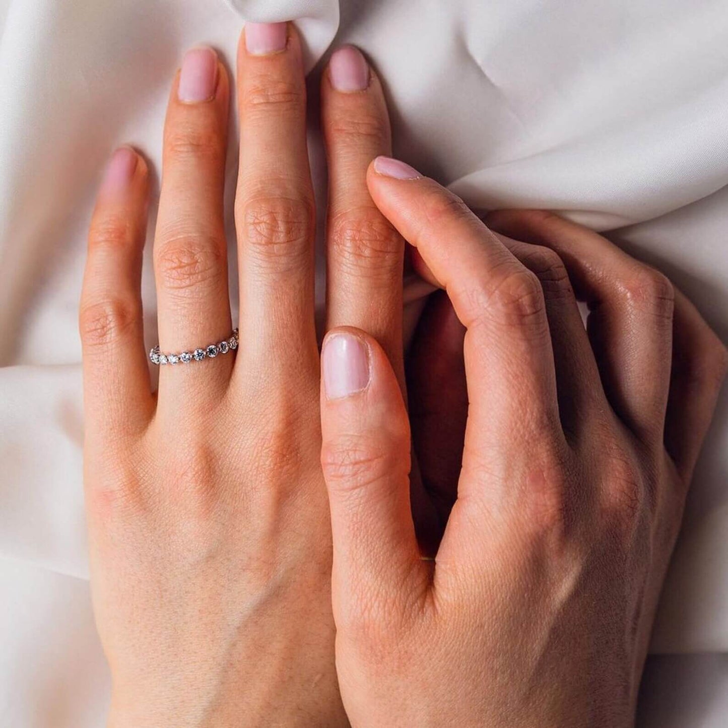 Lab-Grown Diamond Stackable Wedding Band