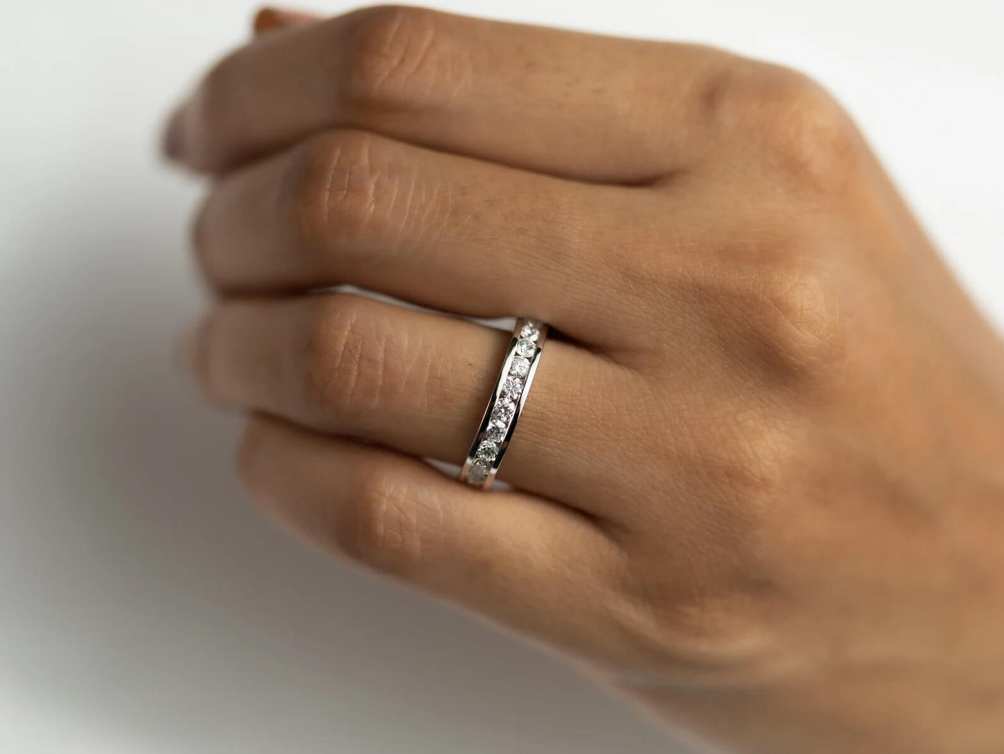 Lab Grown Diamond Promise Anniversary Ring