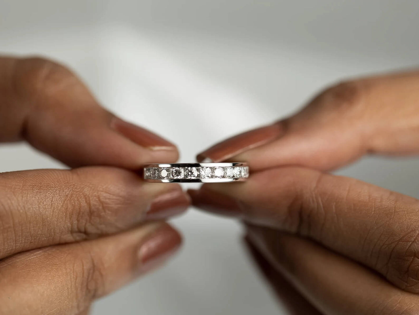 Lab Grown Diamond Promise Anniversary Ring