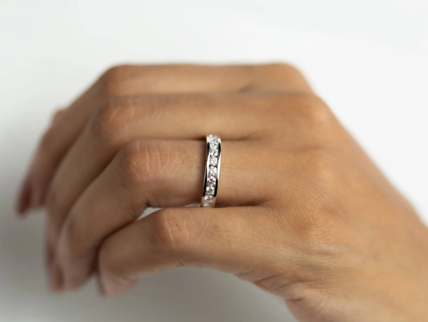 Lab Grown Diamond Promise Anniversary Ring