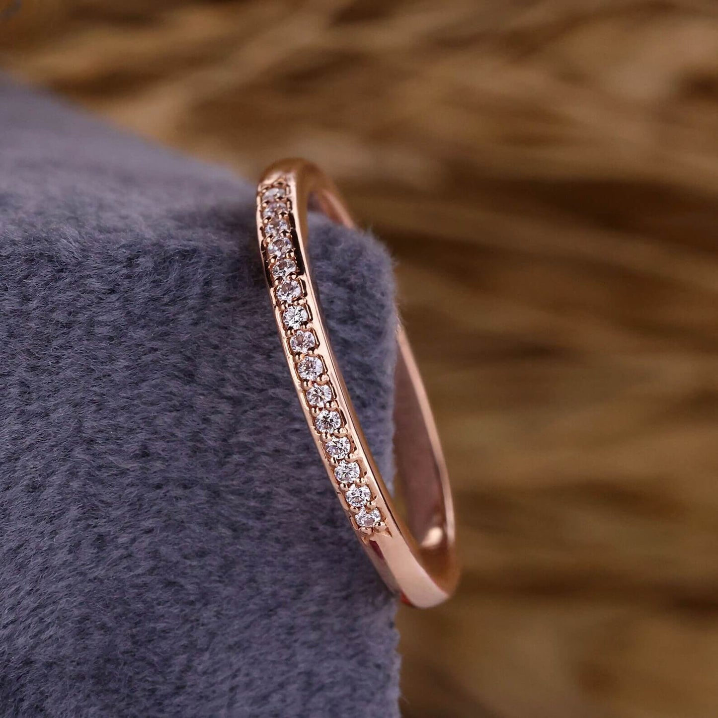 Elevate Your Look with the Lab Grown Diamond Stackable Band