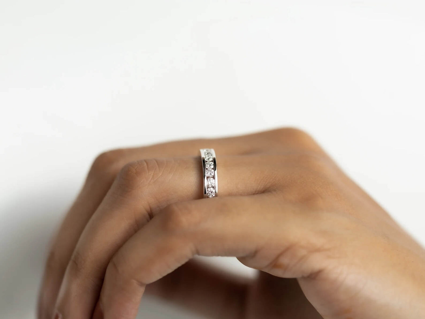 Lab Grown Diamond Promise Anniversary Ring