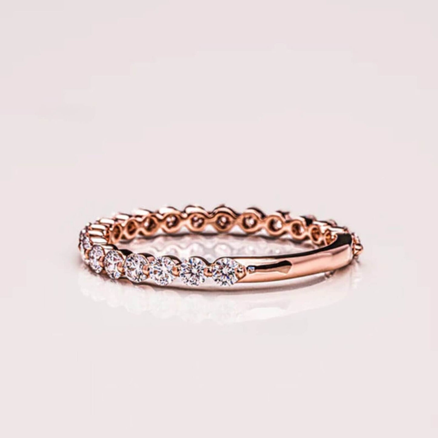Lab-Grown Diamond Stackable Wedding Band