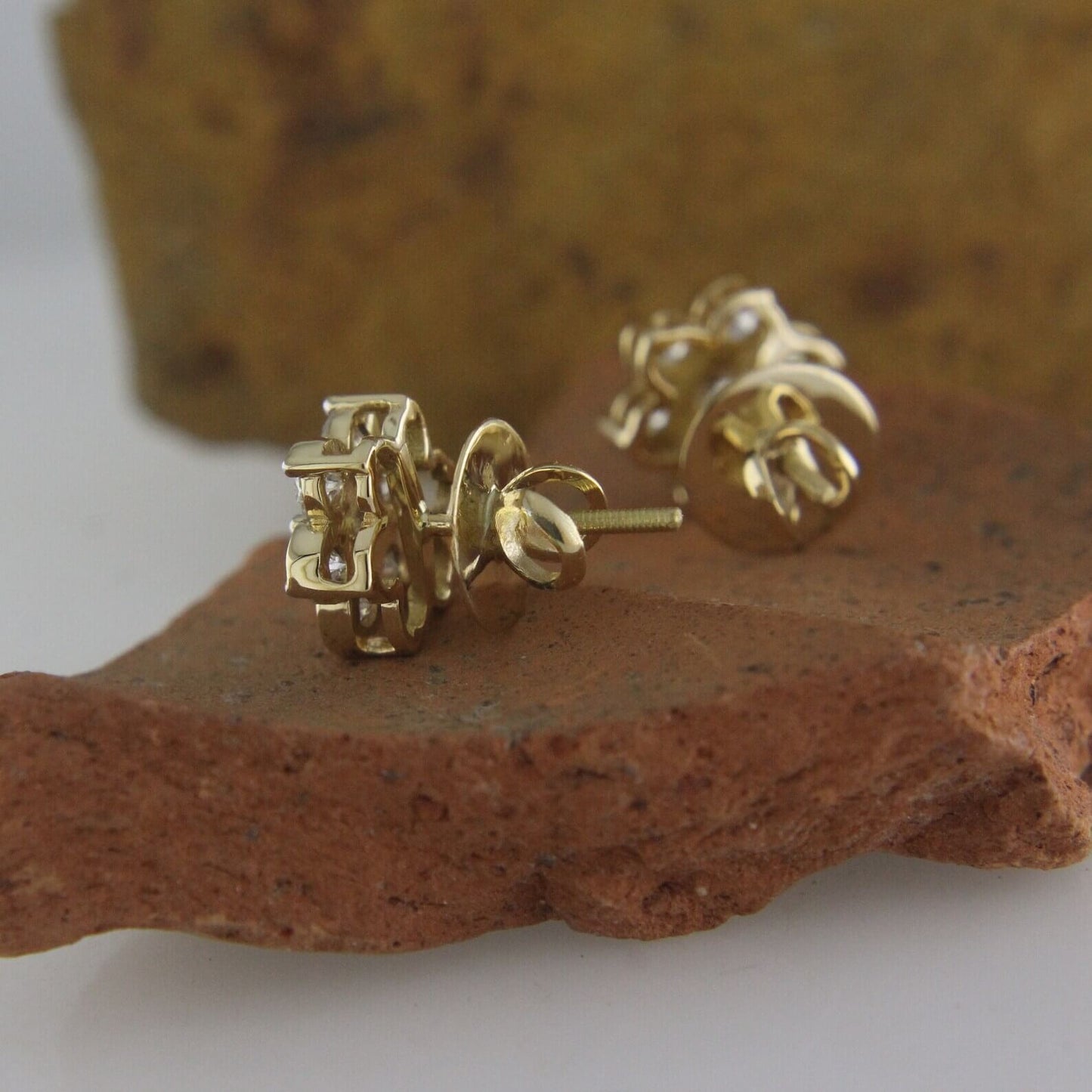 Cluster Lab Diamond Earrings for a Stunning Look