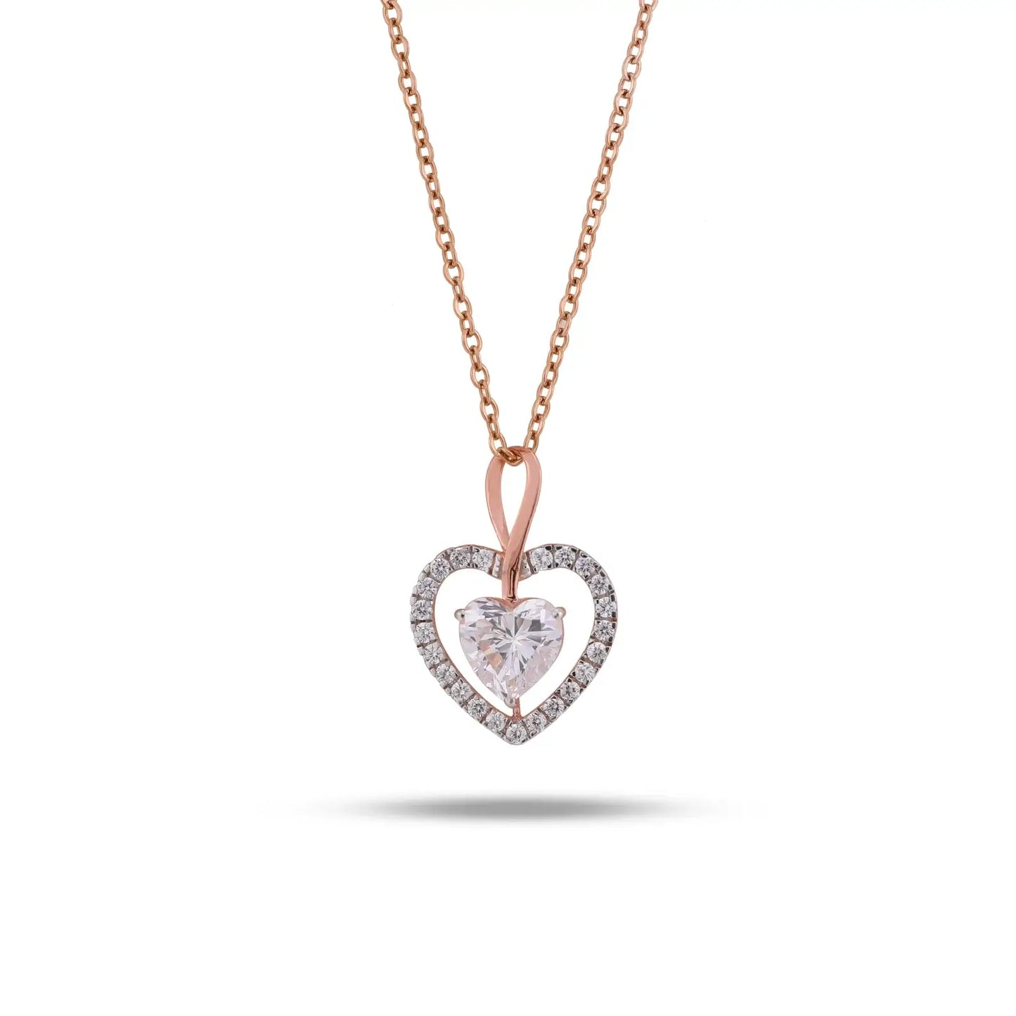 Classic Necklace with Lab-Grown Diamond Solitaire