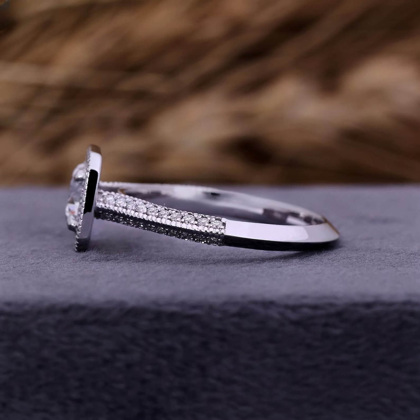 Embrace Eternal Love Round Diamond Anniversary Ring