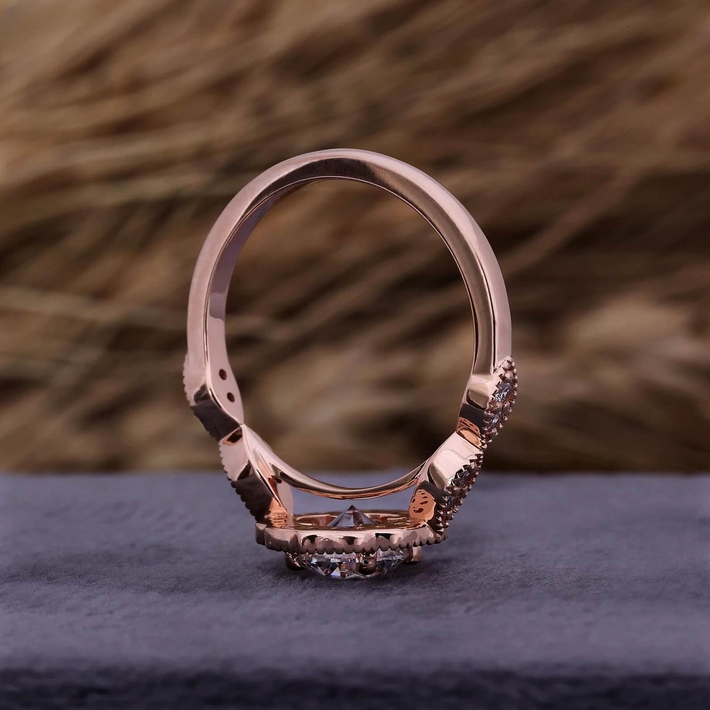 Vintage Lab Grown Diamond Ring with Timeless Appeal