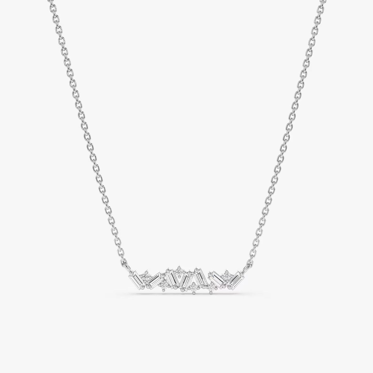 Delicate Design with Intricate Lab-Grown Diamond Arrangement