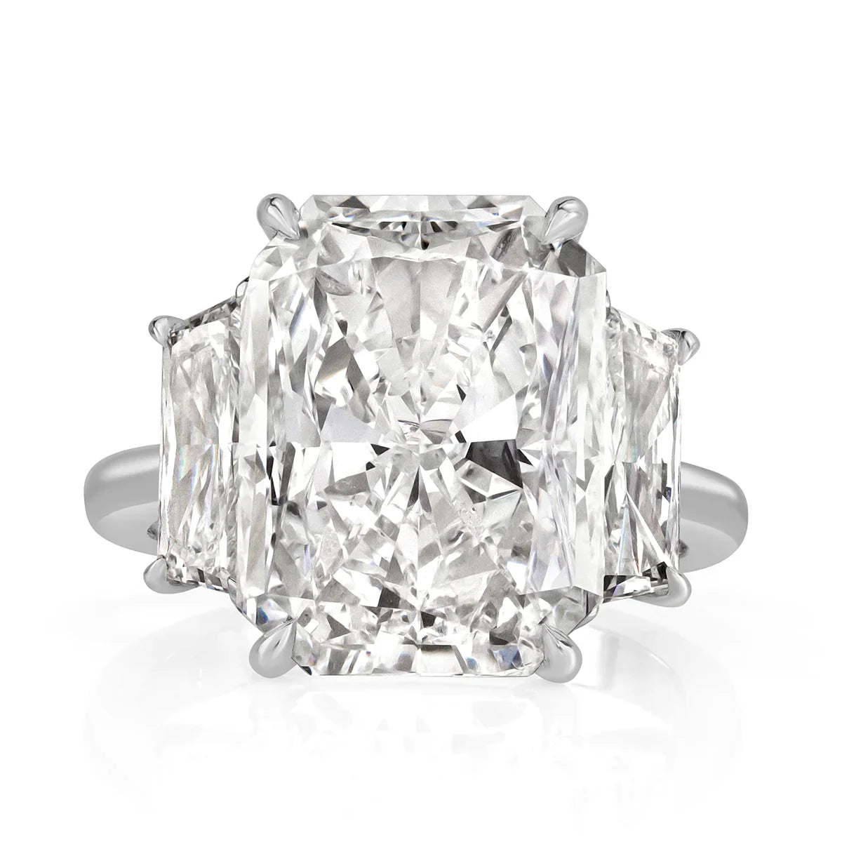 Radiant Cut Diamond Lab Grown Diamond Engagement Ring