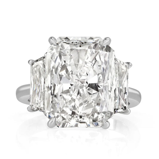 Radiant Cut Diamond Lab Grown Diamond Engagement Ring