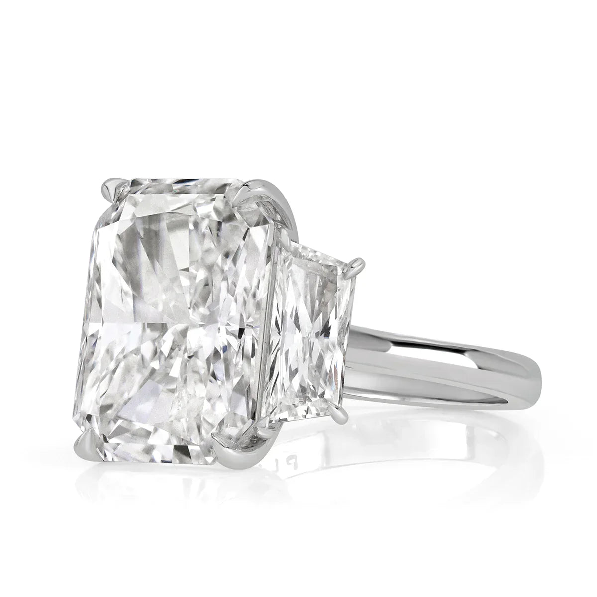 Radiant Cut Diamond Lab Grown Diamond Engagement Ring